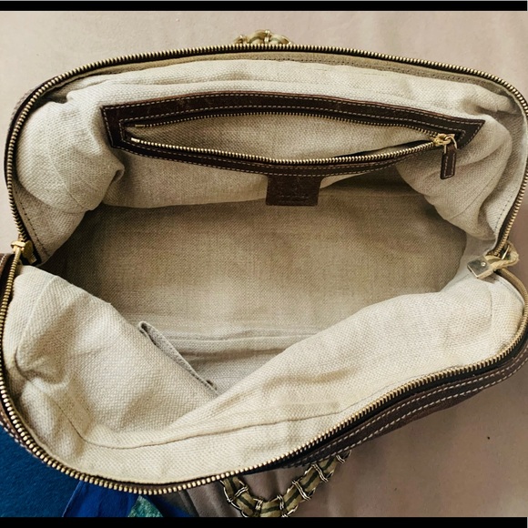 Vintage Gucci bronze metallic purse. - Picture 9 of 11